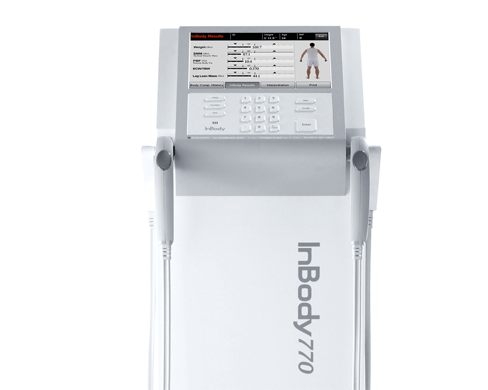 bioimpedenziometria segmentale con inbody770